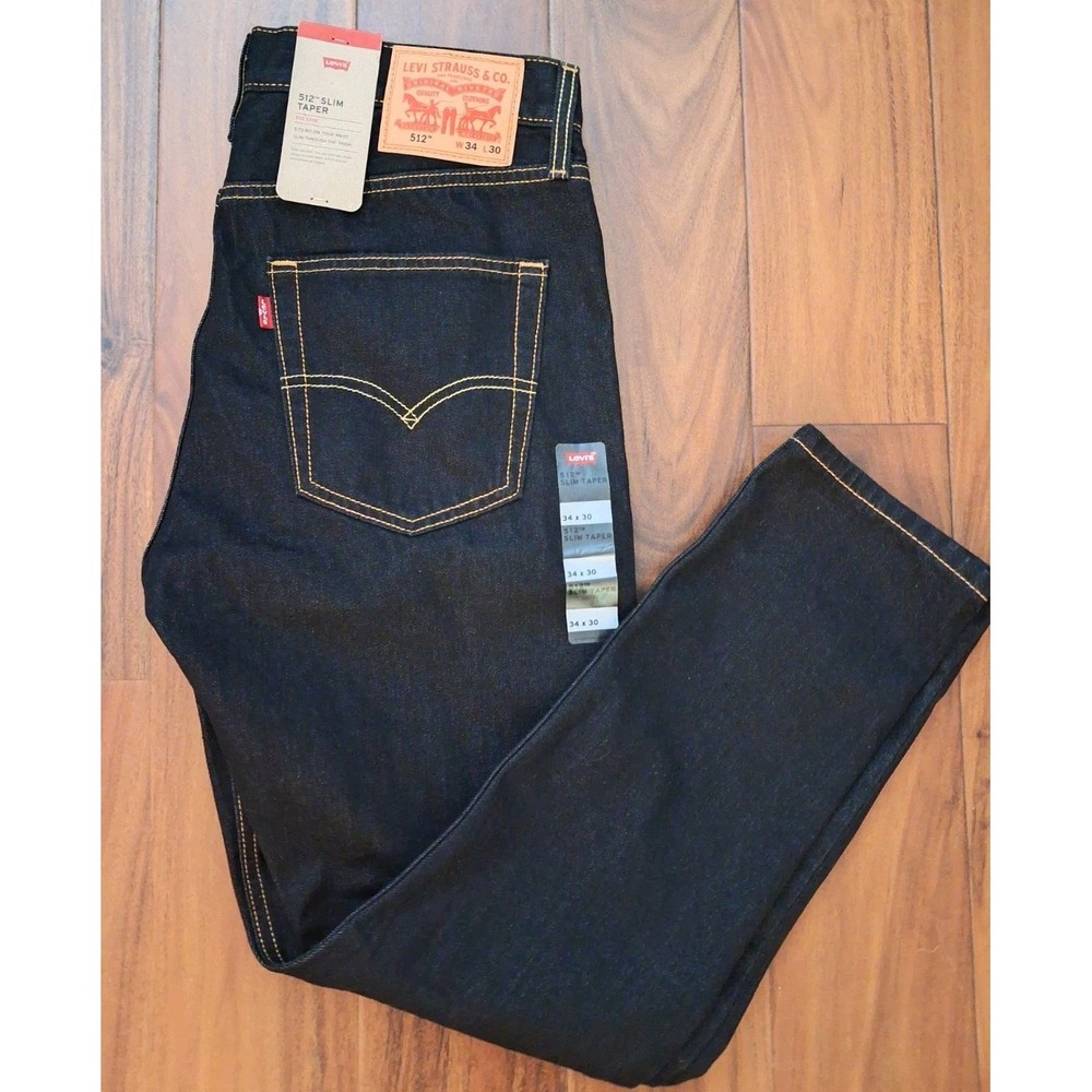 Men's Levi's 512 Slim Taper 34x30 NWT